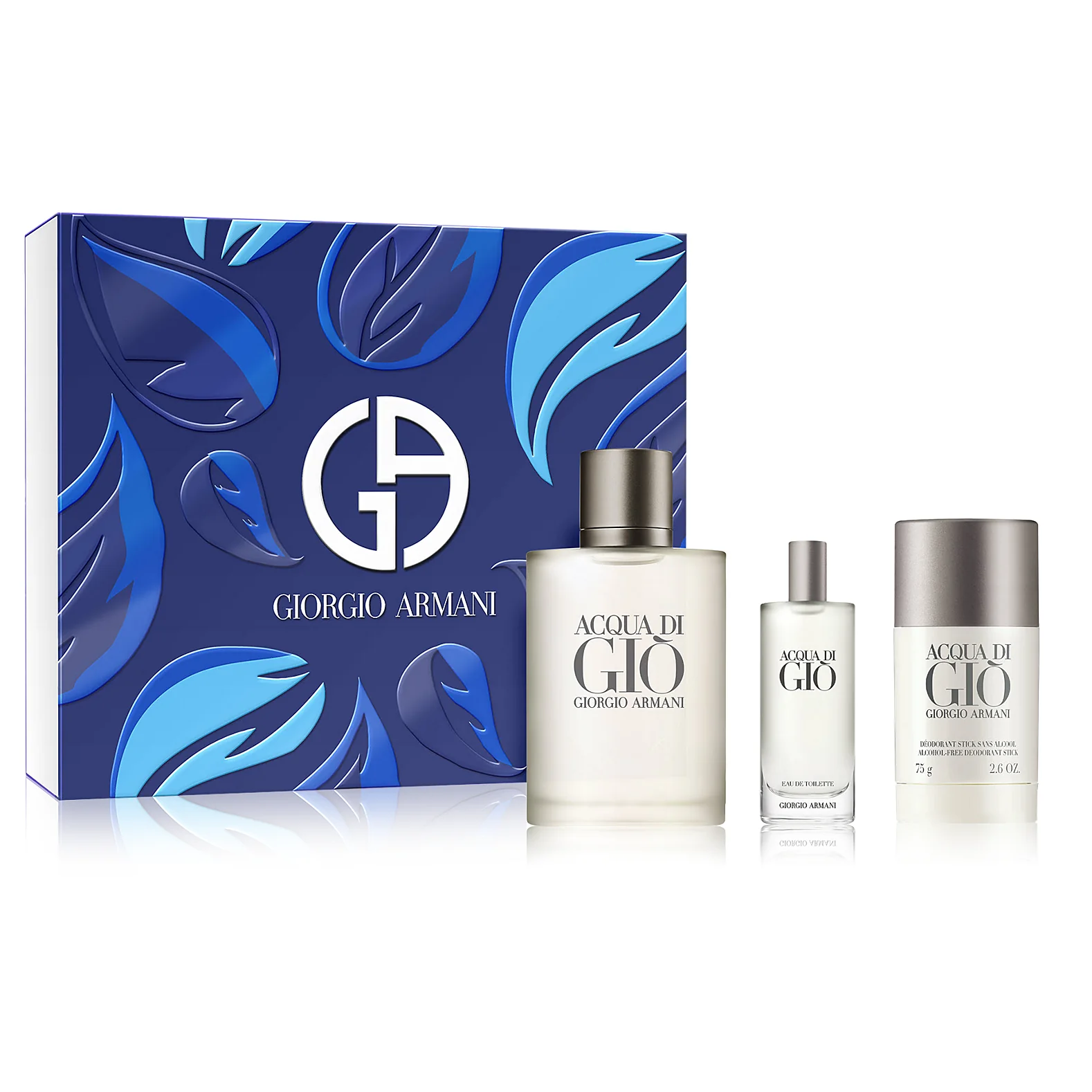 Acqua Di Gio by Giorgio Armani 100ml EDT 3 Piece Gift Set