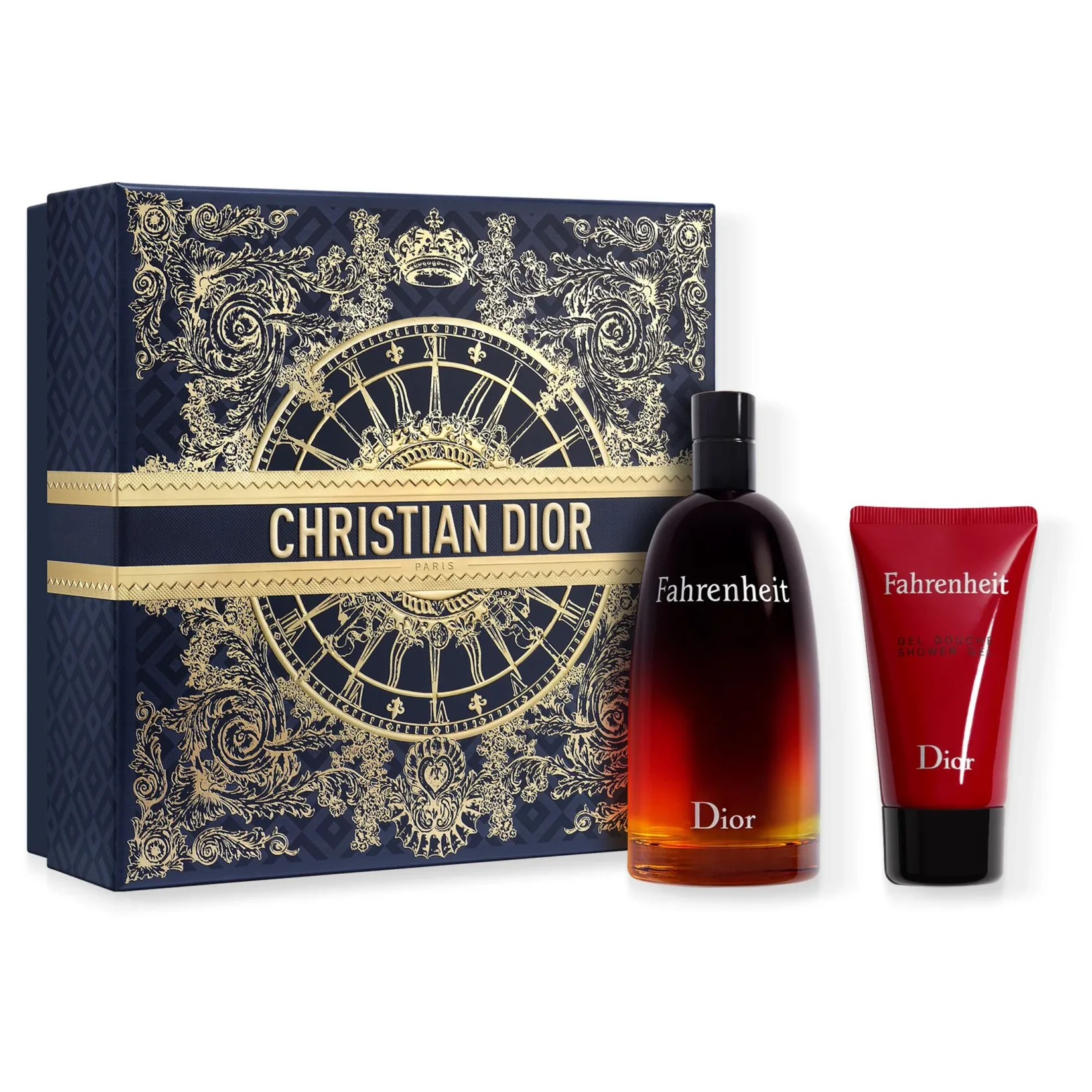 Fahrenheit by Christian Dior 100ml EDT 2 Piece Gift Set