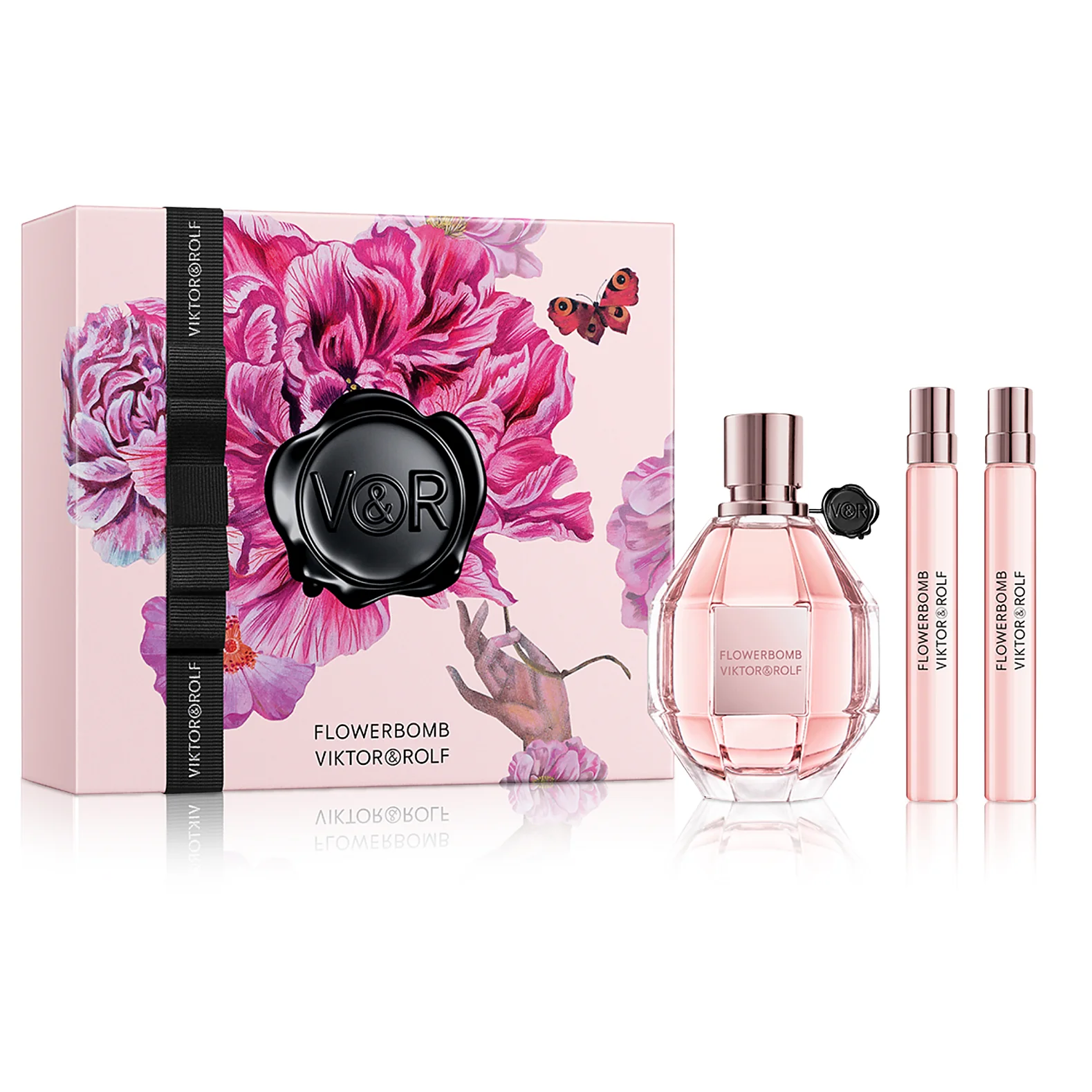 Flowerbomb by Viktor & Rolf 100ml EDP 3 Piece Gift Set