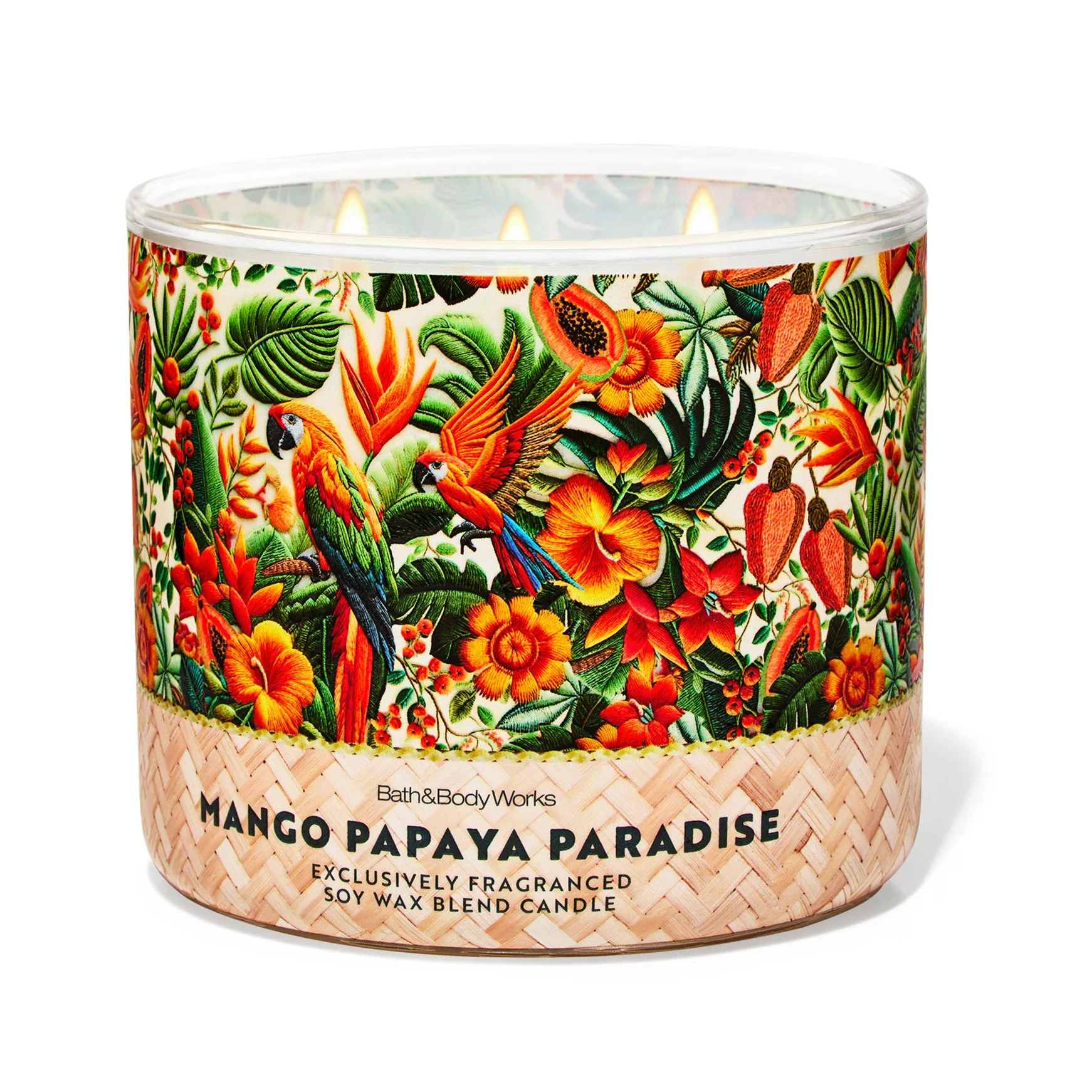 Mango Papaya Paradise by Bath & Body Works 3-Wick Scented Candle