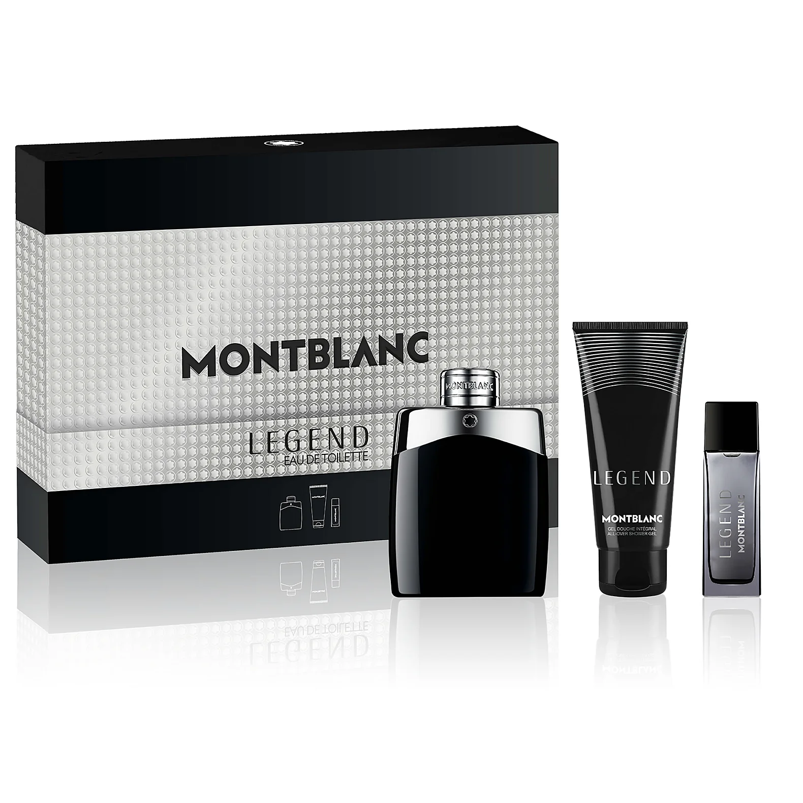 Legend by Mont Blanc 100ml EDT 3 Piece Gift Set
