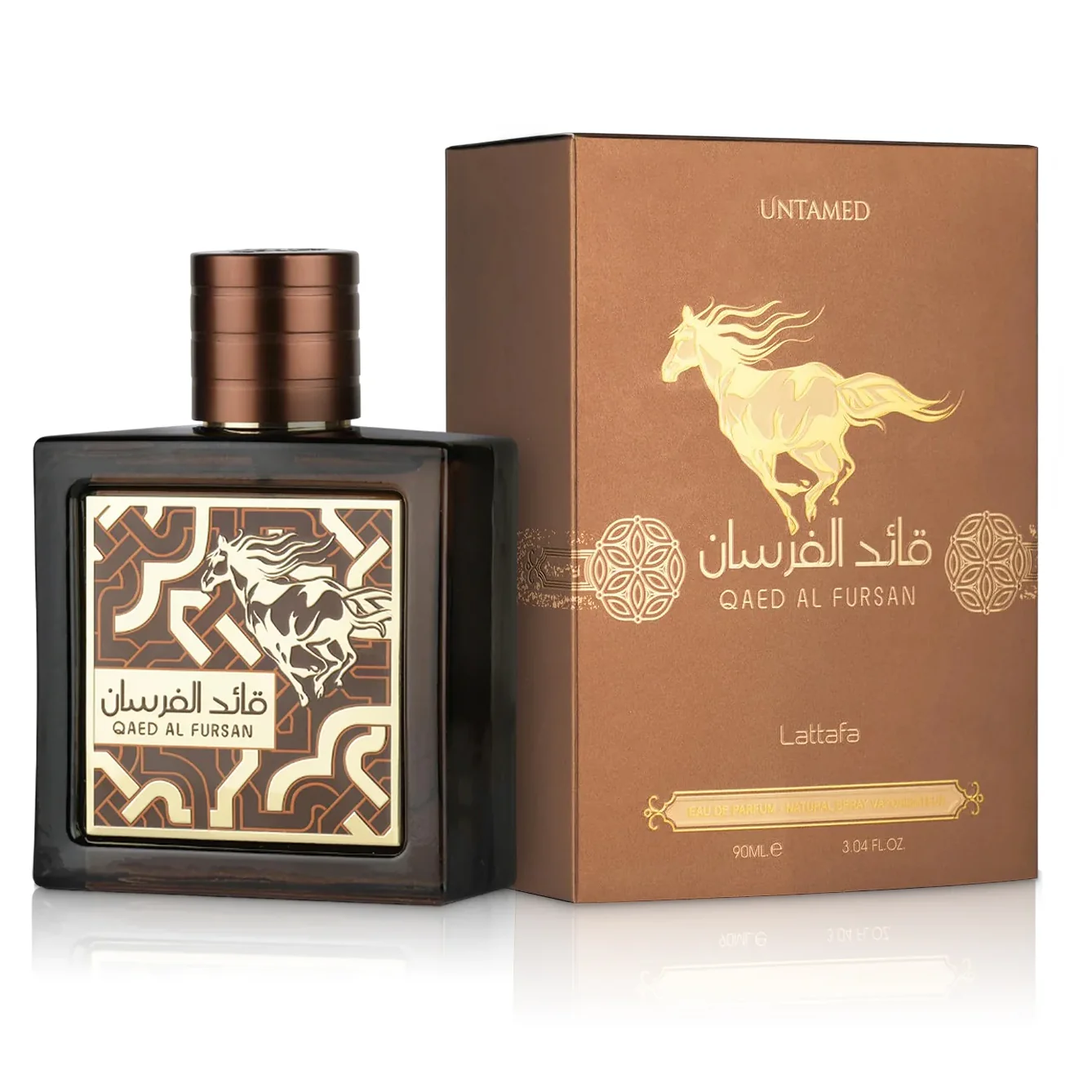 Qaed Al Fursan Untamed by Lattafa 90ml EDP